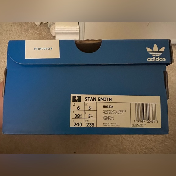 Adidas Stan Smith ‘White Blue Bird’ Sneakers - Picture 3 of 4
